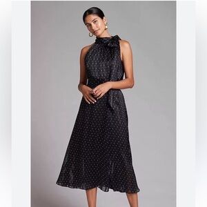 Sachin x Babi Tie-Neck Dress